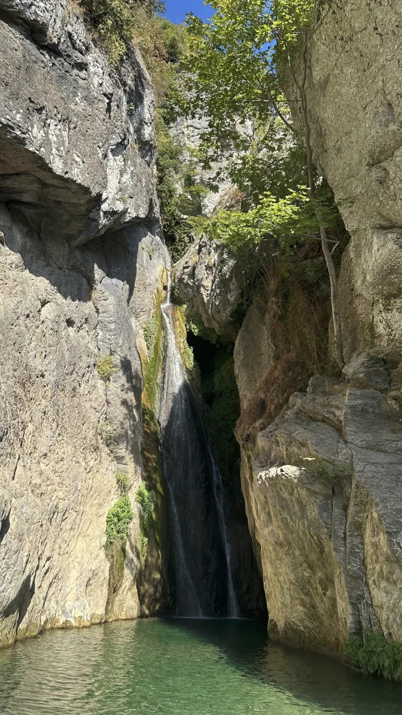 Cascade de l'Acellulinu